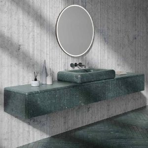 نمای کامل روشویی Absolute Green سه‌کشو