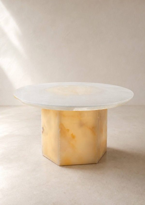 میز هاله کهربا از Onyx Marble ایران