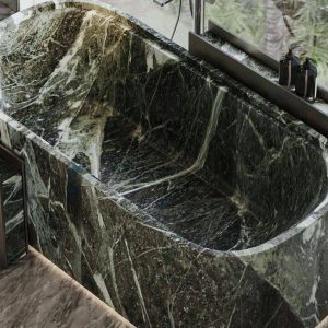 Deep Green Bathtub