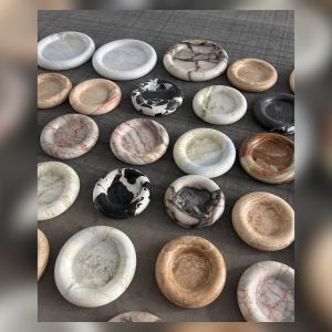 Orbit Stone Tray in a landscape view