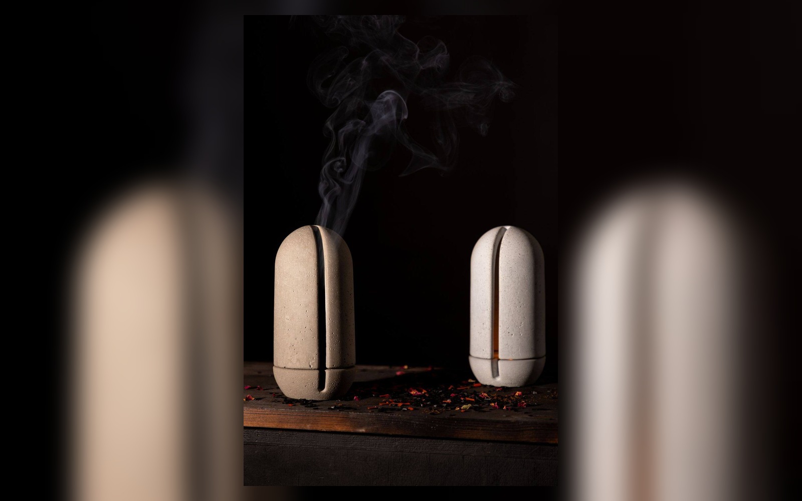 محصول سنگی جاعود شکاف روشن در فضای معماری