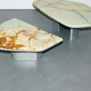 Fluid Light Marble Table